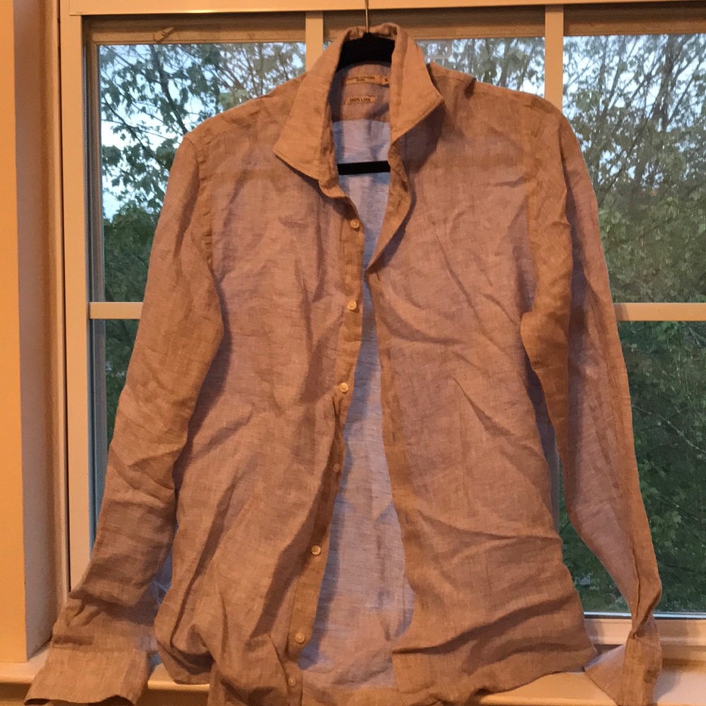 Linen Button Down - image 1